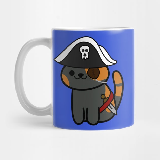 Bandit the Pirate Kitten! (Neko Atsume) by The Lemon Stationery & Gift Co